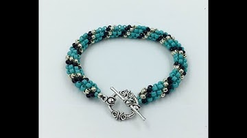 Odd count Peyote Spiral Tutorial