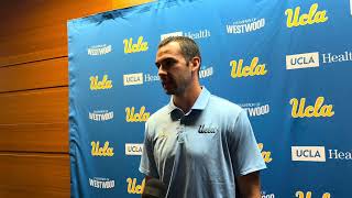 UCLA offensive coordinator Dean Kennedy talks OL QB runs WR weapons