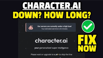 Character Ai Down For Maintenance ? Fix Today ✅ Why Character Ai Is Down ?