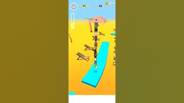 Tower Run 🗼 level 71 Android Gameplay #running game jumping long tower 🗼#fungame small game
