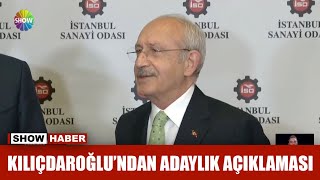 Kılıçdaroğlundan Adaylık Açıklaması