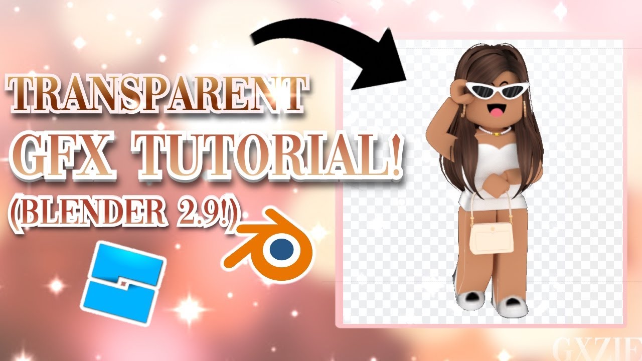 Make a roblox gfx with a transparent background by Kaylogfx