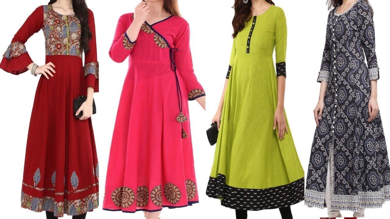 amazon cotton anarkali kurta//kurti 