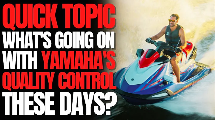 What's Going On With Yamaha's Quality Control These Days? WCJ Quick Topic