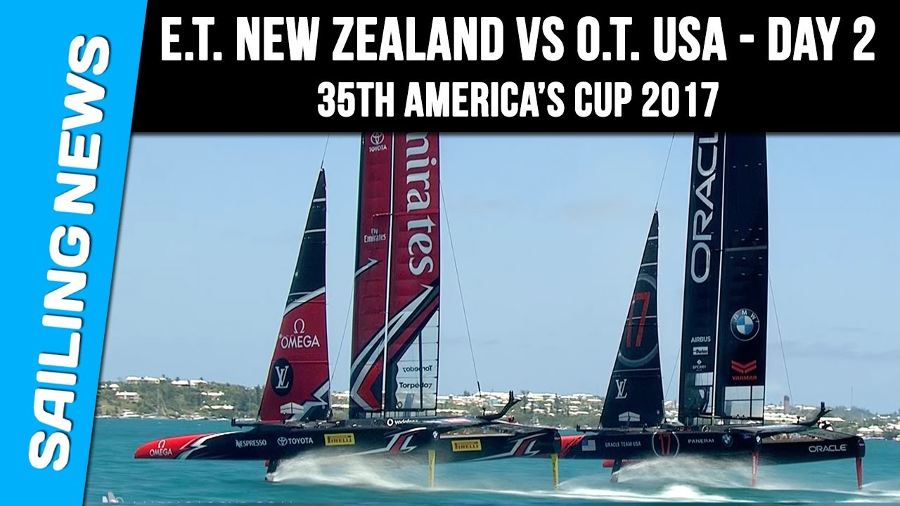America's cup 2017 Match Day 2 - Races 3 & 4