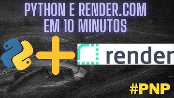 ALTERNATIVA AO HEROKU! DEPLOY RENDER.COM (PYTHON E FLASK)
