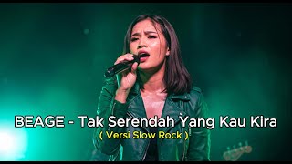 Beage – Tak Serendah Yang Kau Kira 🎸 Rock Metal Version | AI Cover by Ra Music