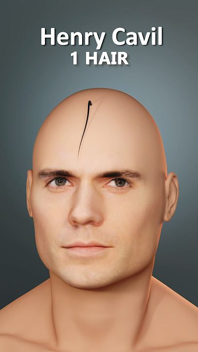 Henry Cavill With Hair #superman  #henrycavill #hair #hairsimulation #blender #3d