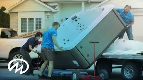 Delivery Day — Master Spas Hot Tub