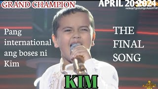 KIM | GRAND CHAMPION | I DON'T WANNA MISS A THING | APRIL 20 2024