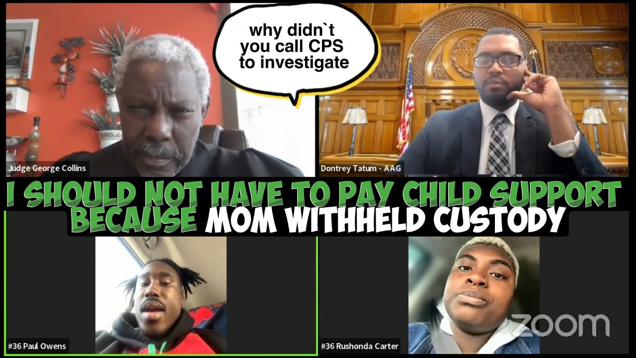 I Should Not Have to Pay Child Support Because Mom Withheld Custody ...