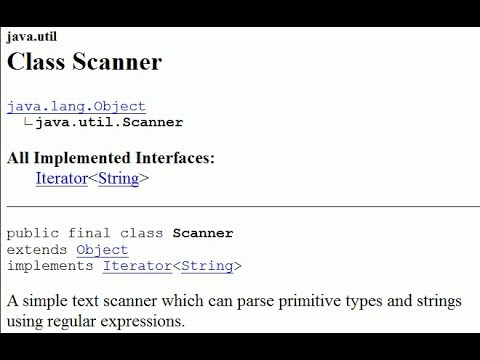 JAVA- Scanners Concept Oops Video  - Intact Abode