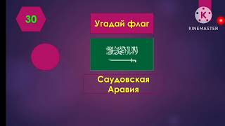 Угадай флаг страны за 5 секунд/ Тест по географии.