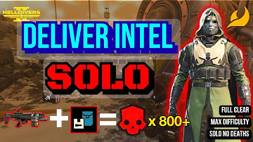Helldivers 2: This Mission Wasn’t Meant to Be Soloed – Solo No deaths Max Difficulty PS5