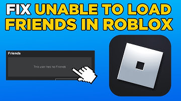 How To Fix Unable To Load Friends In Roblox (2025)