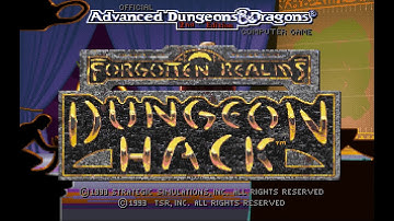 Dungeon Hack (PC-98) – Introduction et écran-titre (Sound Blaster 16 - Japonais) – 1080p