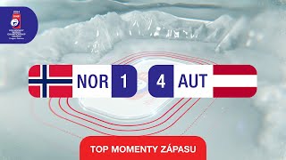 NÓRSKO vs. RAKÚSKO | 1:4 | IIHF Majstrovstvá sveta 2024 - Highlighty zápasu