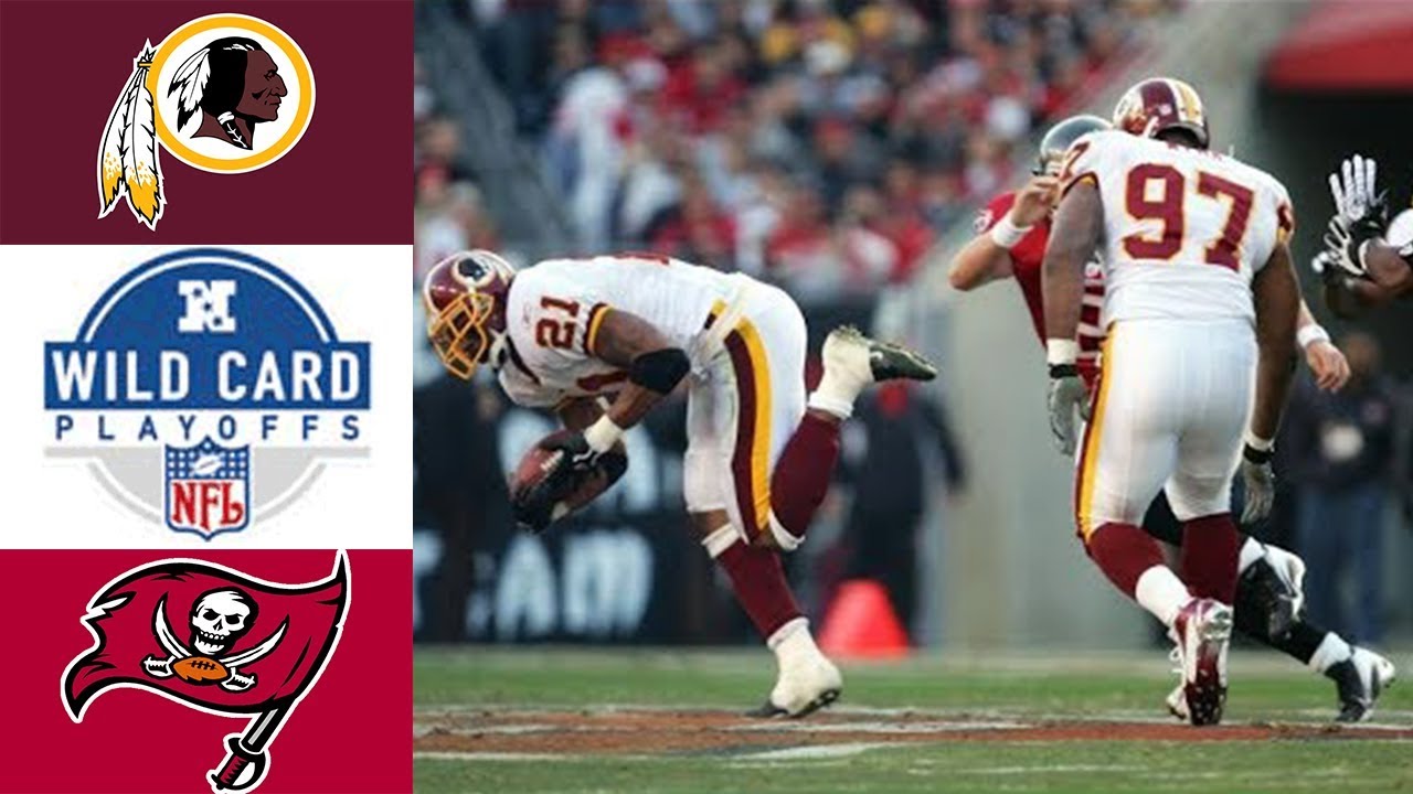 Redskins vs Buccaneers 2005 NFC Wild Card (Full Game) - YouTube