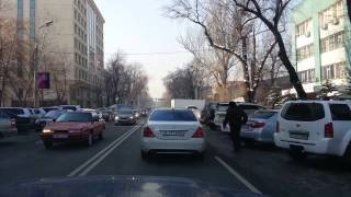 Нарушение ПДД. Алматы. 2015.12.14