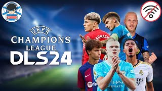 DLS 24 MOBILE| DREAM LEAGUE SOCCER 2024 MOD UEFA CHAMPIONS LEAGUE| UPDATE KIT & TRANSFERS 2024