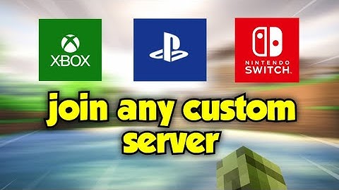 How to Join ANY Custom Server on Minecraft Bedrock (Xbox, PS4, PS5, Switch) 