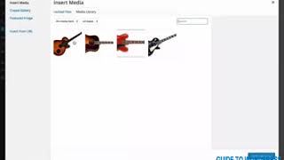 HOW TO ADD MEDIA IMAGE FROM MEDIA LIBRARY