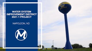 Famous Moore Engineering- Napoleon, ND Water System Improvement District 2021-1 Project Video Wealth