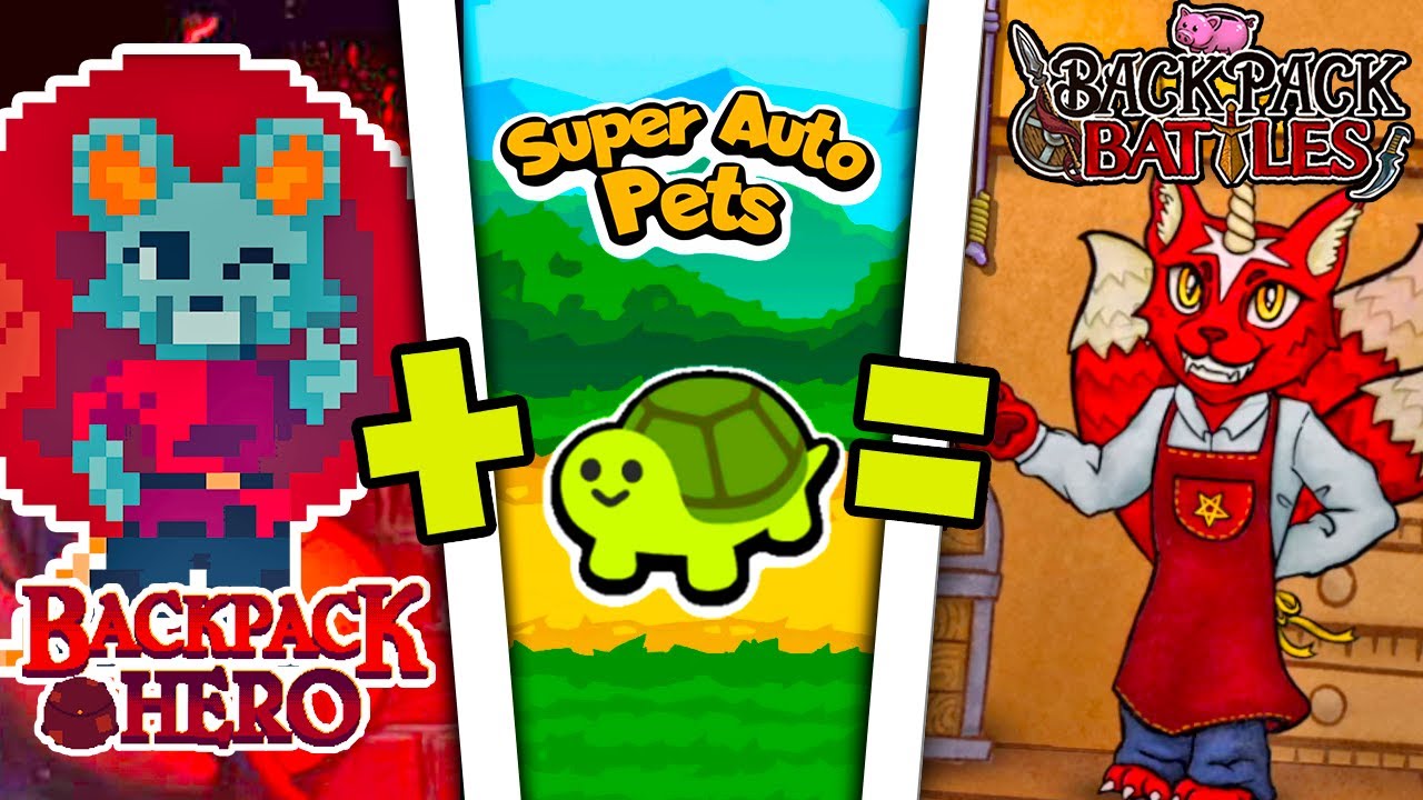 Super Auto Pets + Backpack Hero = New Best Autobattler! YouTube