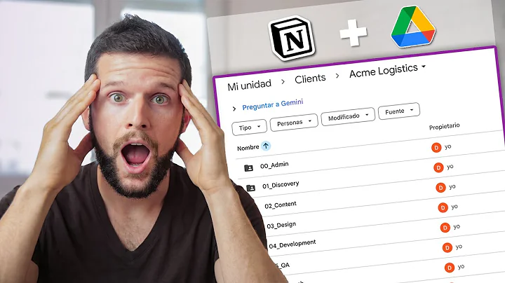 Automate Google Drive Folder Creation using Notion (Client Onboarding)