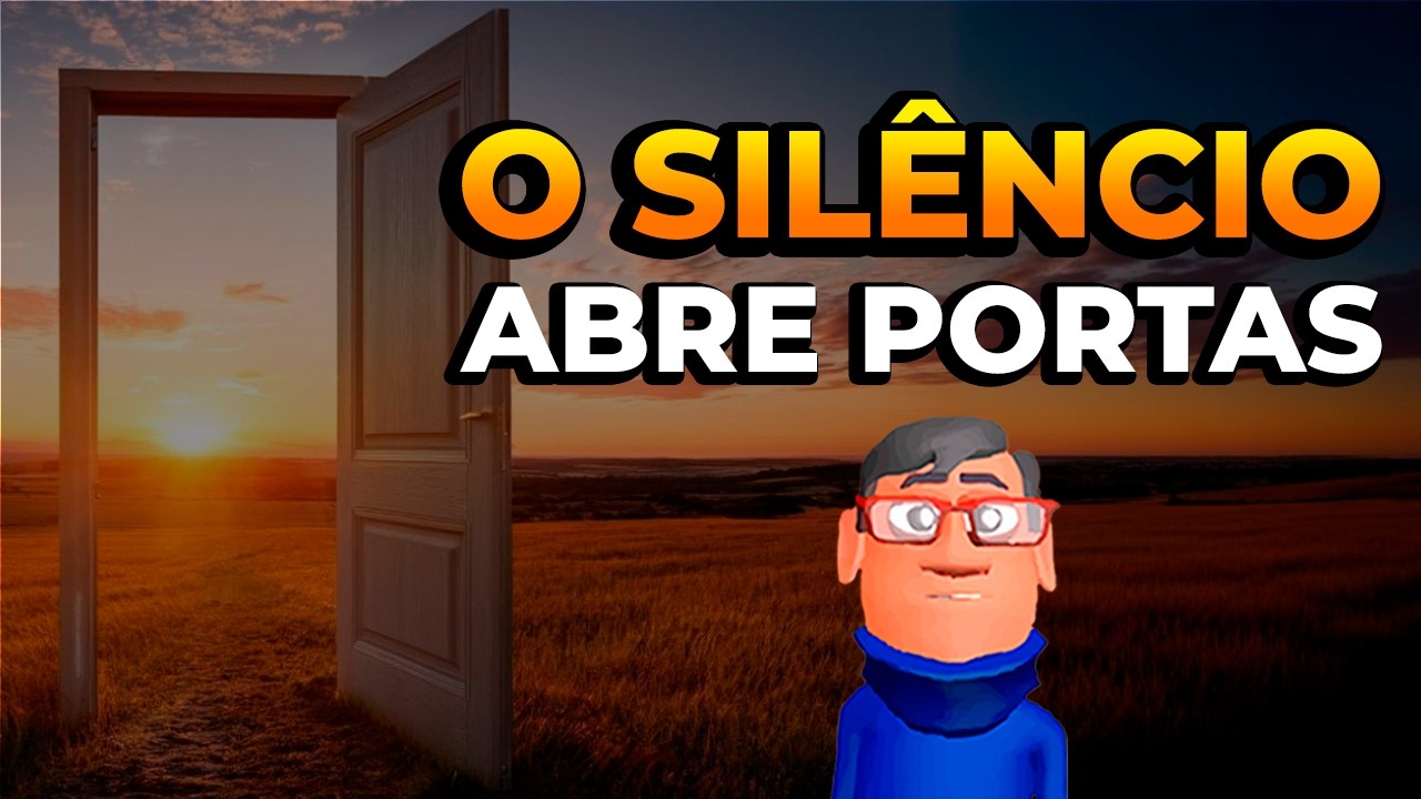 SILÊNCIO: A CHAVE INFALÍVEL PARA ABRIR PORTAS - Minuto Reflexão