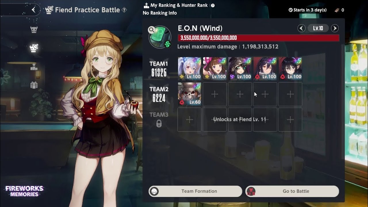 Loen Refi vs E.O.N (Wind) lvl 10｜Brown Dust 2