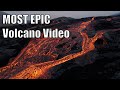 MOST EPIC Volcano Video ever! – 4K Drone, Iceland