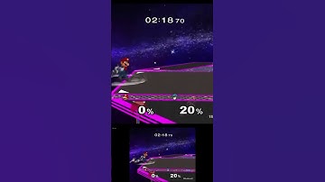 How to perform the "Marth Killer" in melee #nintendo #mario #smash #tutorial #funny #learning