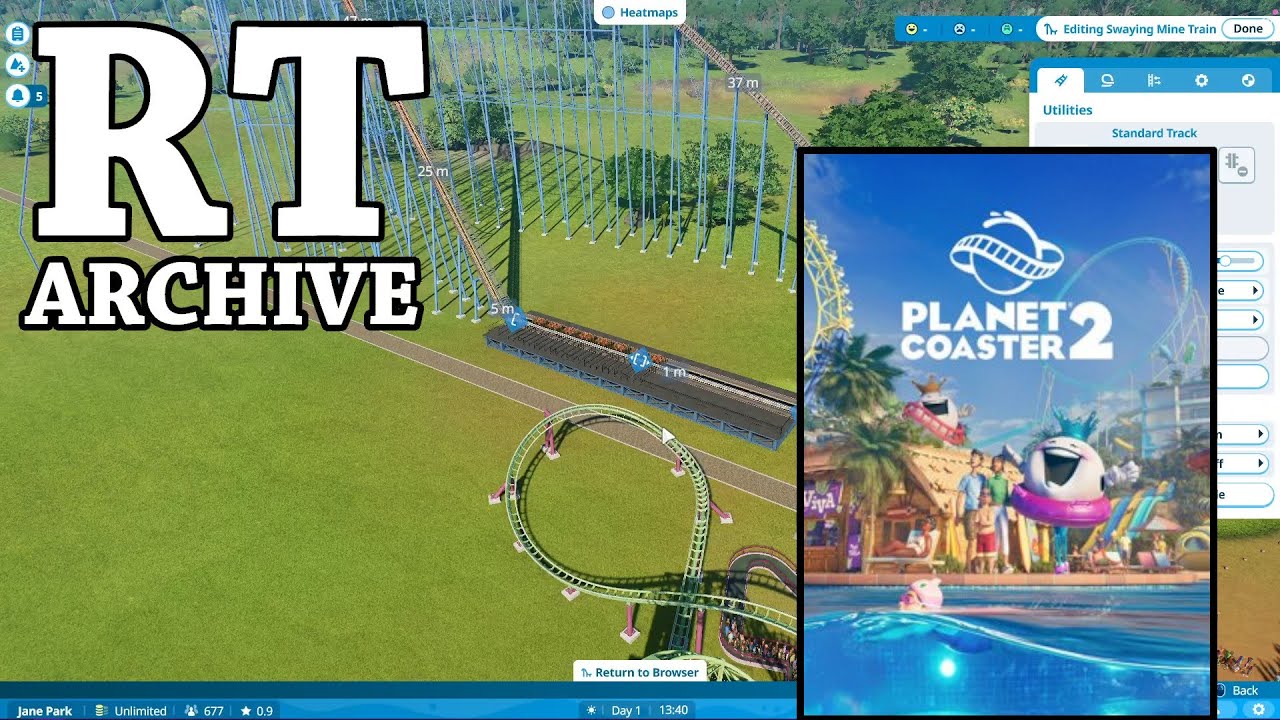 RTGame Streams: Planet Coaster 2 [1]