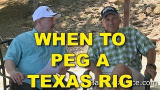 When To Peg A Texas Rig The Best Advice B Fishing