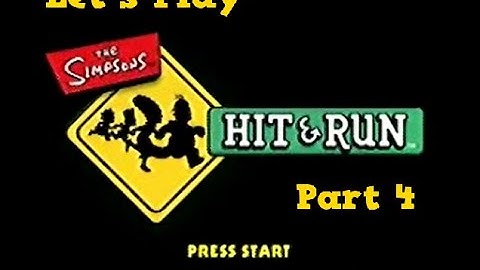 Lets Play The Simpsons Hit and Run Part 4: Frank n Bart!