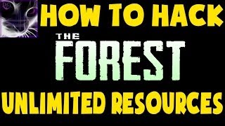 The FOREST - Unlimited Resources Tutorial (How to use cheat engine)
