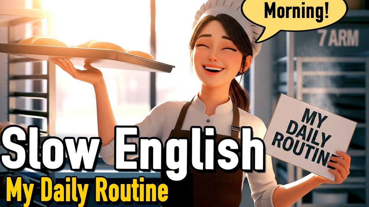 My Daily Routine – Easy Daily English For Beginners | Daily English ...