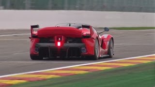 This video features an insanely loud ferrari fxx k #69 going
absolutely flatout on one of the best circuits in world:
spa-francorchamps! based laf...