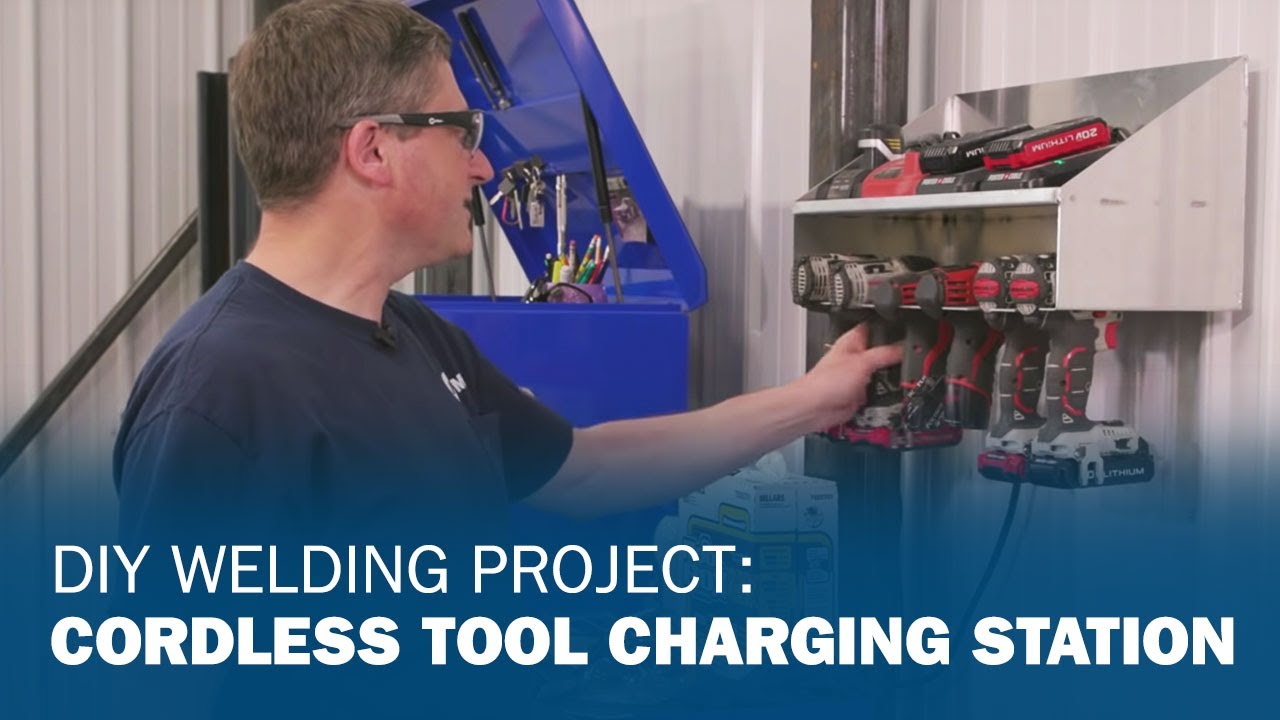DIY Welding Project: Cordless Tool Charge Station [Guide] | MillerWelds