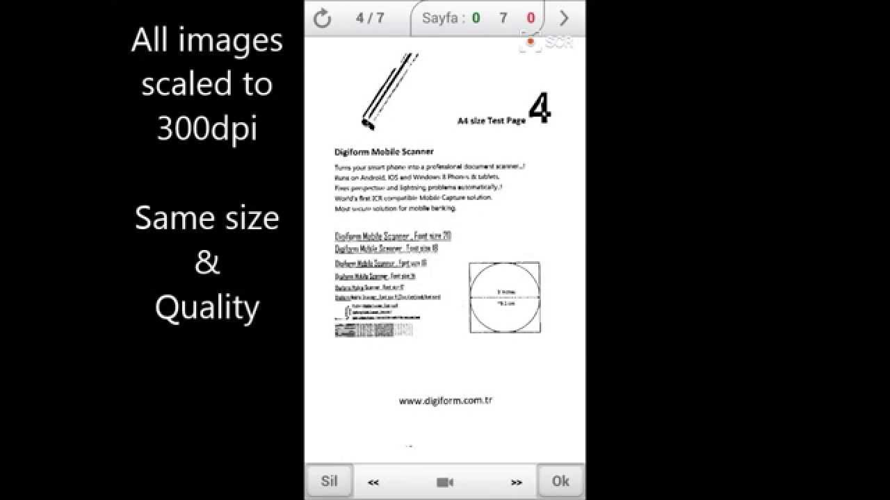PROOF:Digiform Mobile Capture (DMC) SDK , Speed test. - YouTube