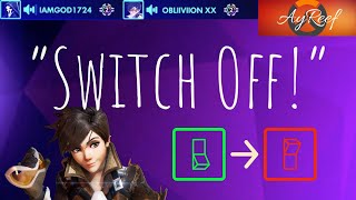 Egotistical Plat Two-Stack Rage Hard, Tells Everyone to Switch...(Overwatch Competitive Toxicity)