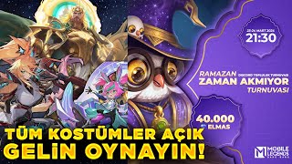 40.000 ELMAS ÖDÜLLÜ RAMAZAN ZAMAN AKMIYOR TURNUVAS | MLBB RESMİ DISCORD SUNUCUSUNDA