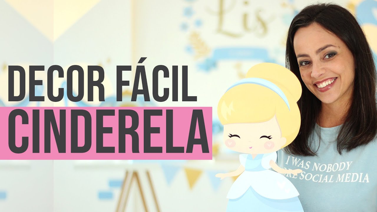 FESTA CINDERELA - Tema em papel