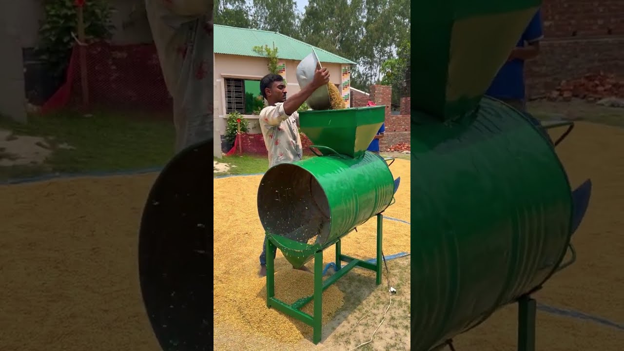 How to make Rice Cleaning Machine