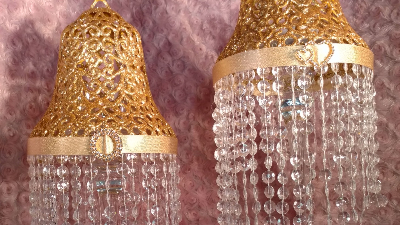 Diy Dollar Tree Tabletop Chandelier Lamp You Diy Dollar Tree Tabletop Chandelier Lamp