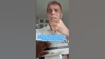 Fix HP NeverStop Laser Printer warning Alert Not Working | Error 35 Toner Reload Indicator Blinking