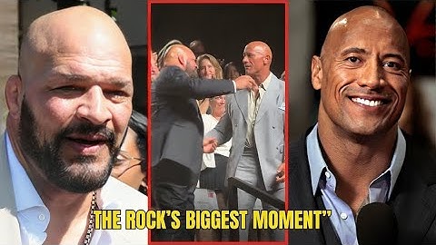 Dwayne Johnson & Mark Kerr in Tears After 15-Minute Standing Ovation | Venice Film Festival