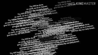 Chibel- The Lord's Prayer  Lyrics Video.