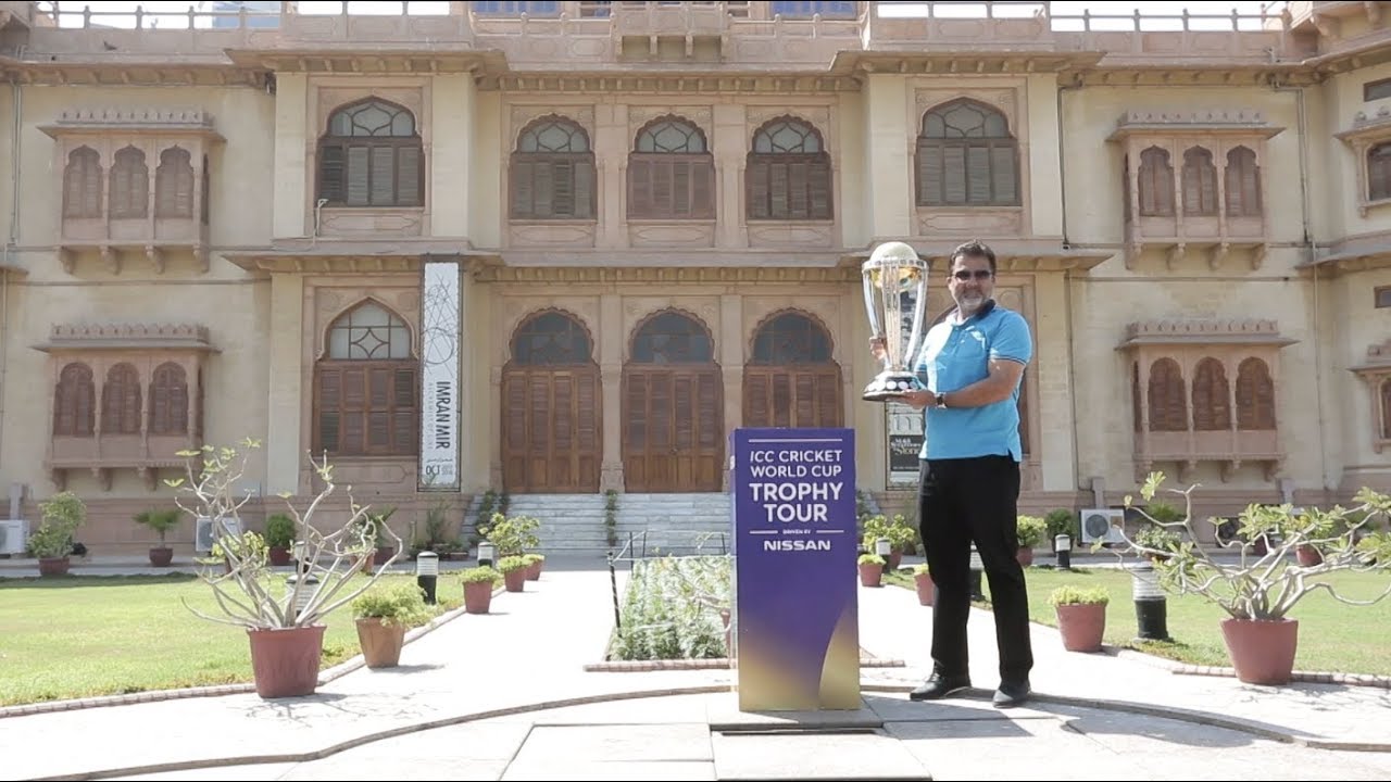 #CWCTrophyTour in Pakistan